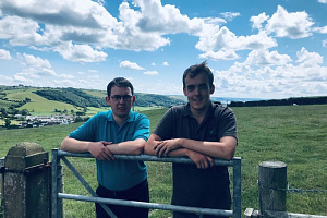 Dewi and Ifan Davies
